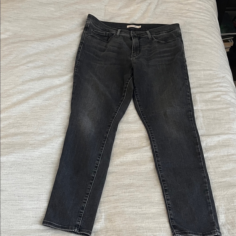 Levi Faded Black Women's Jeans